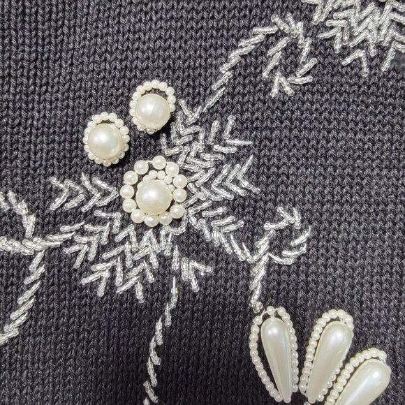 Victoria Harbour Size Large Breaded Fall Holiday Christmas Vintage Sweater - Picture 3 of 8